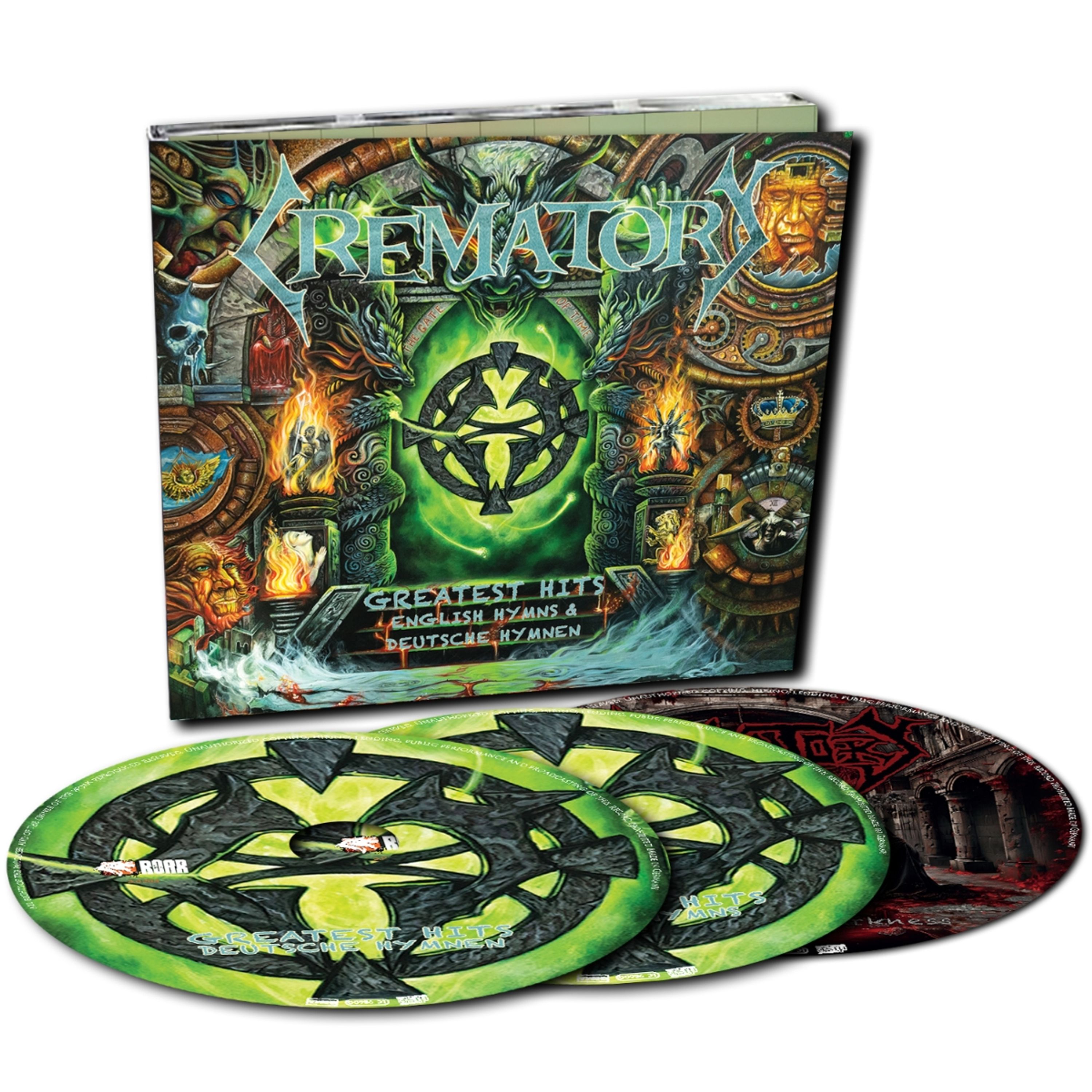 CD Crematory - GREATEST HITS - ENGLIS...