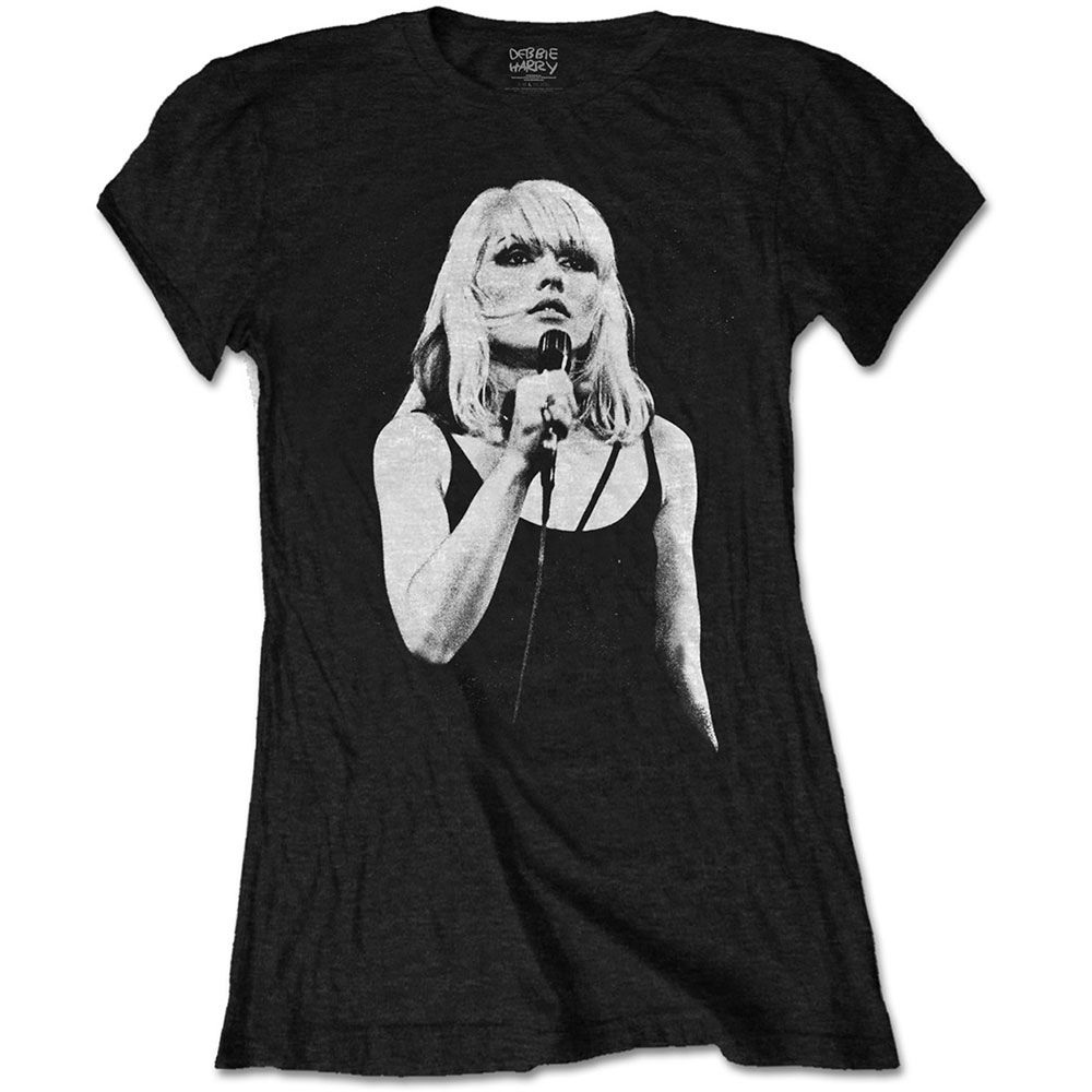 Tričko Debbie Harry - Open Mic., Žena,Čierna,XXL
