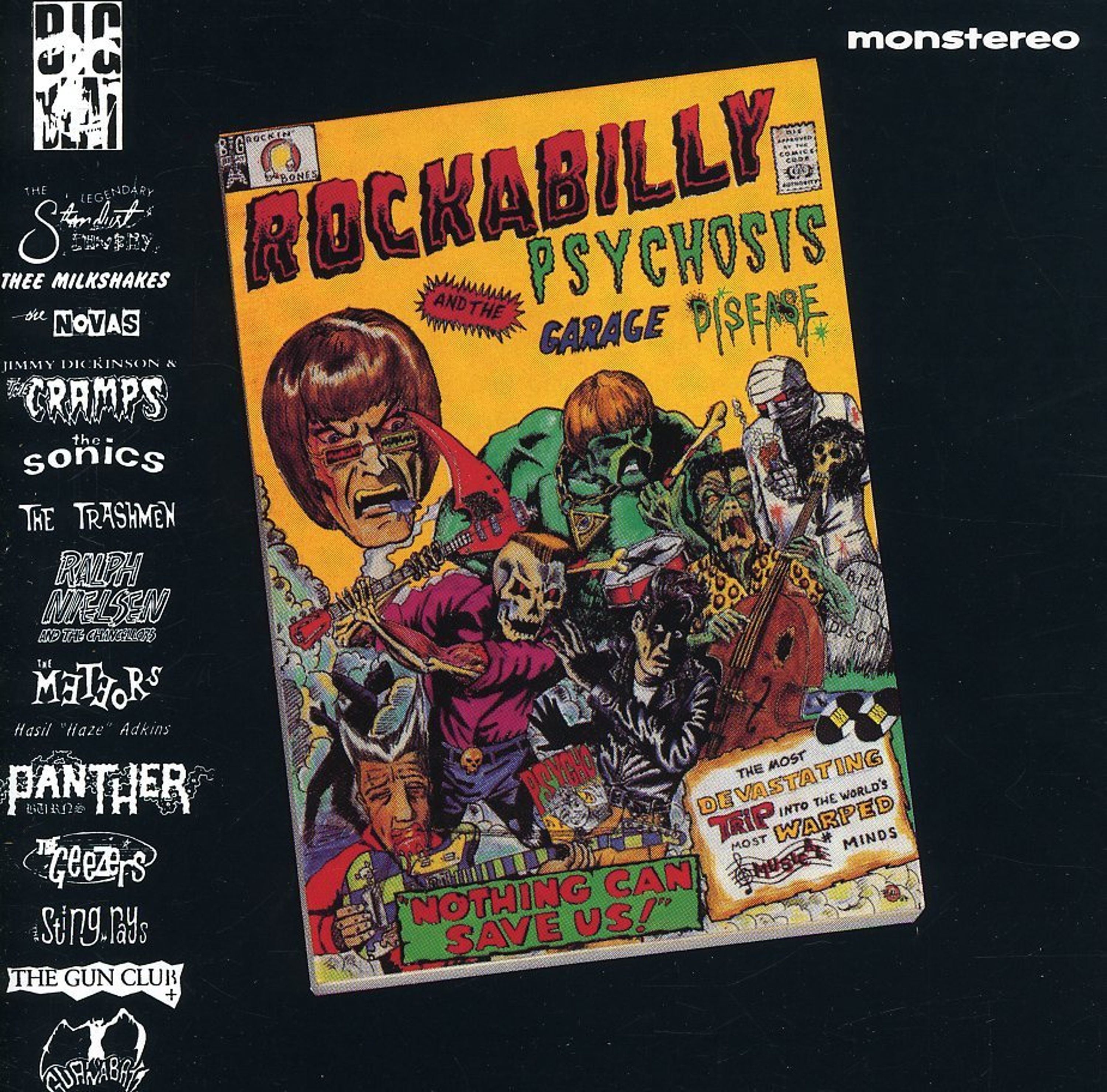 CD Various Artists - ROCKABILLY PSYCHOSIS & GA