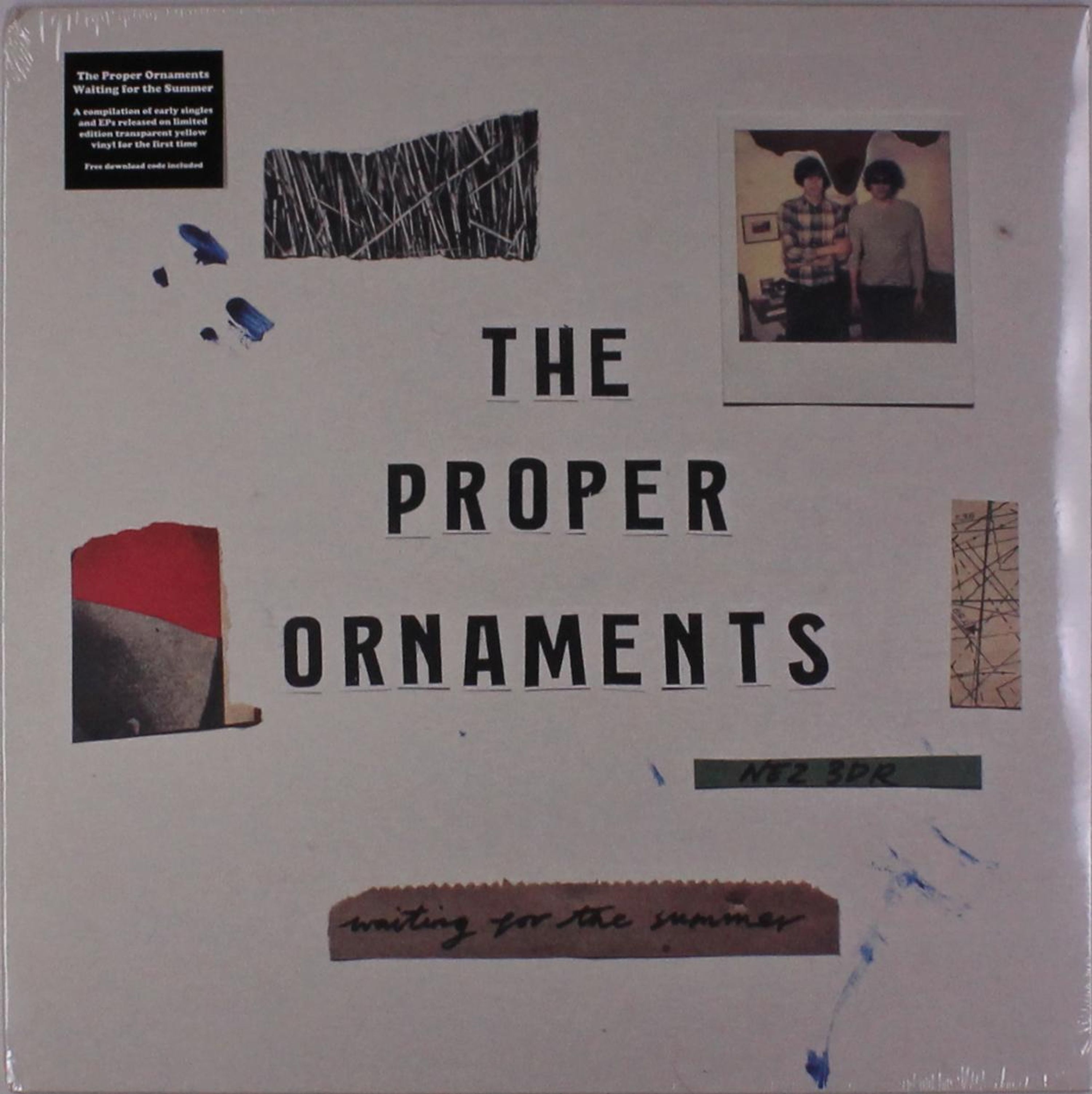 Vinyl The Proper Ornaments - WAITING FOR THE SUMMER (TRANSPARENT YELLOW)
