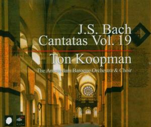 CD Amsterdam Baroque Orchestra - J.S. BACH: CANTATAS VOL. 19