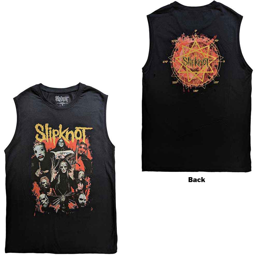 Tielko Slipknot - Come Play Dying, Unisex,Čierna,L