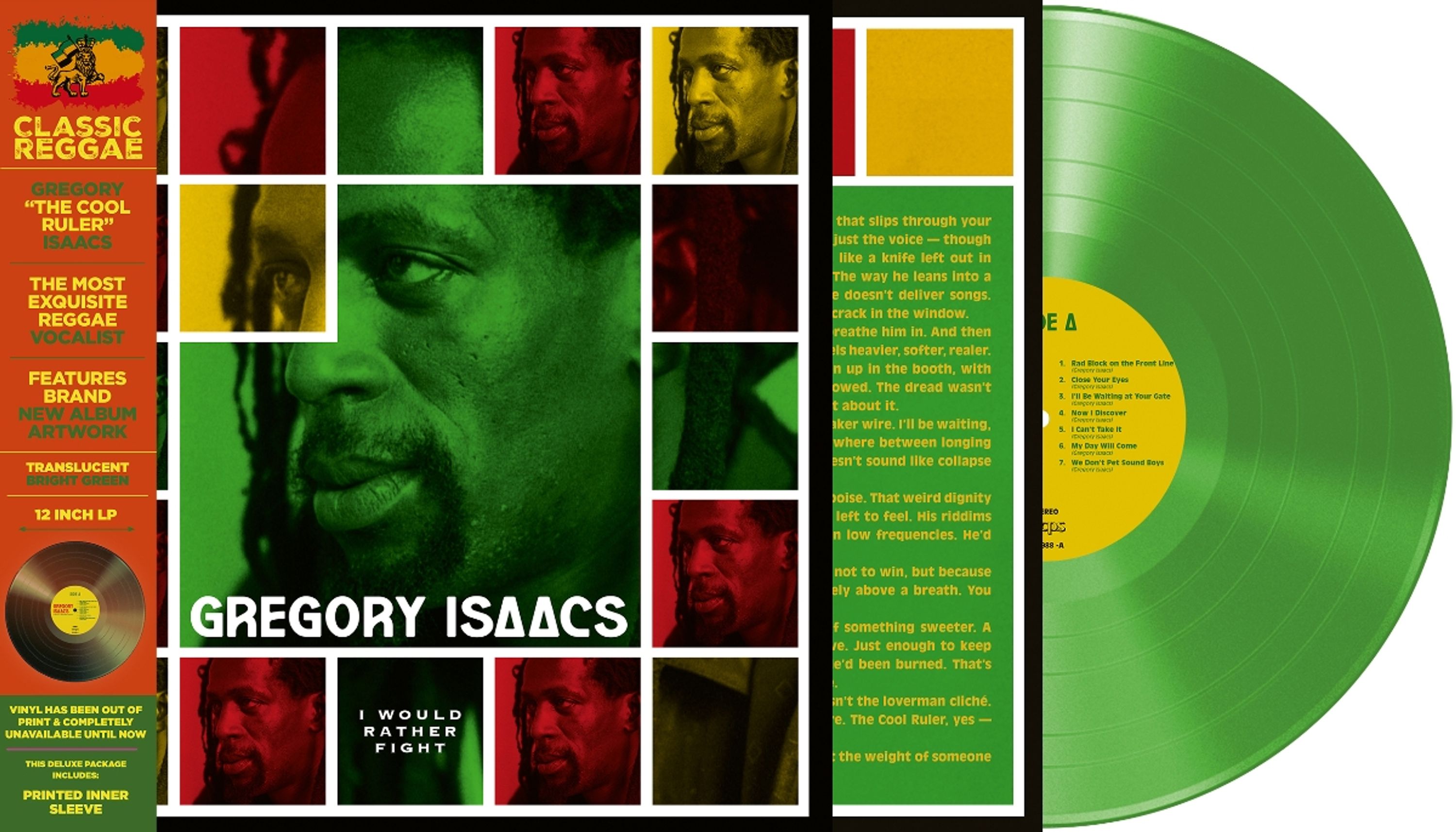 Vinyl Gregory Isaacs - I WOULD RATHER FIGHT