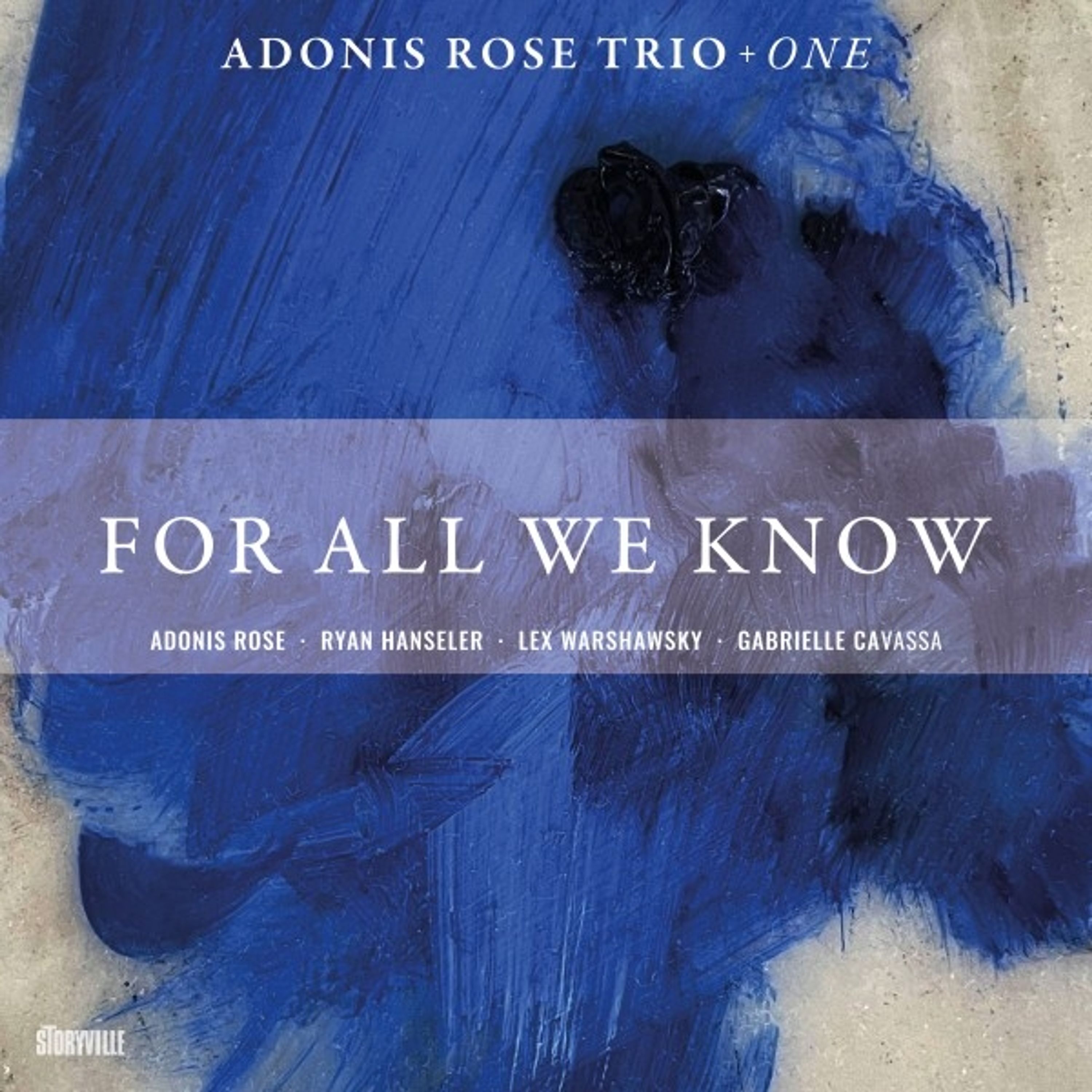 CD Adonis Rose Trio - FOR ALL WE KNOW