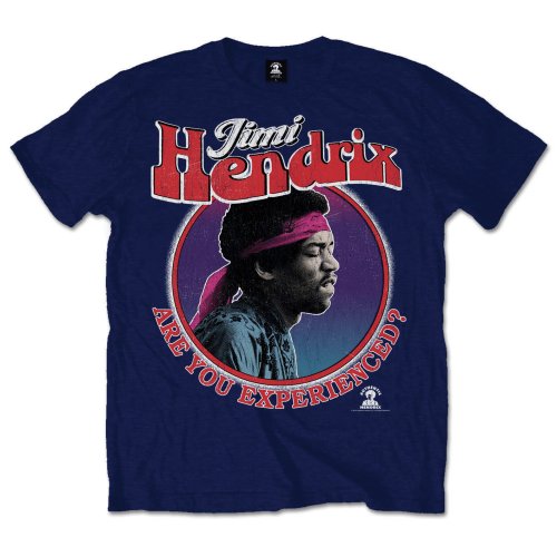 Tričko Jimi Hendrix - Are You Experienced?, Unisex,Modrá,XL