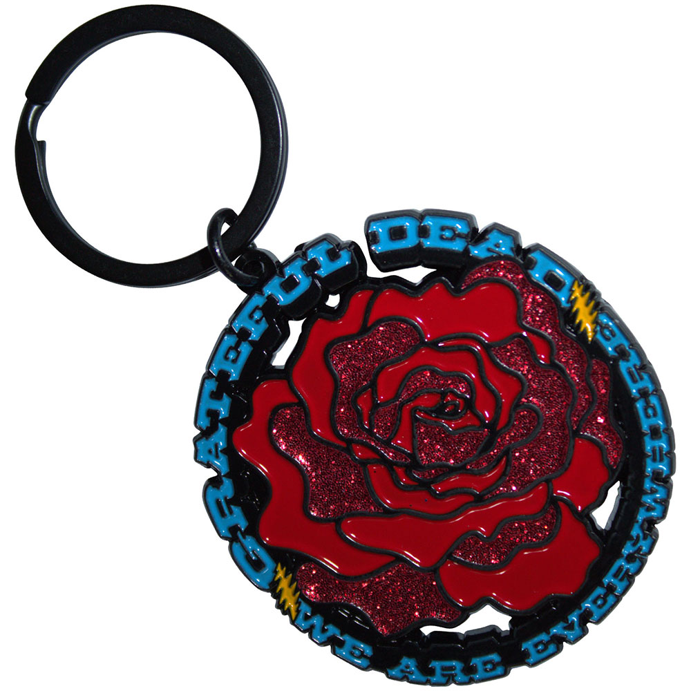 Kľúčenka Grateful Dead - Everywhere Rose