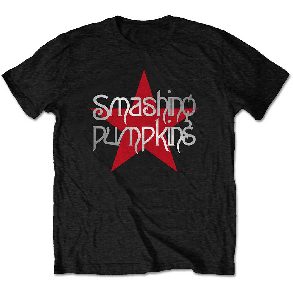 Tričko The Smashing Pumpkins - Star Logo, Unisex,Čierna,XXL