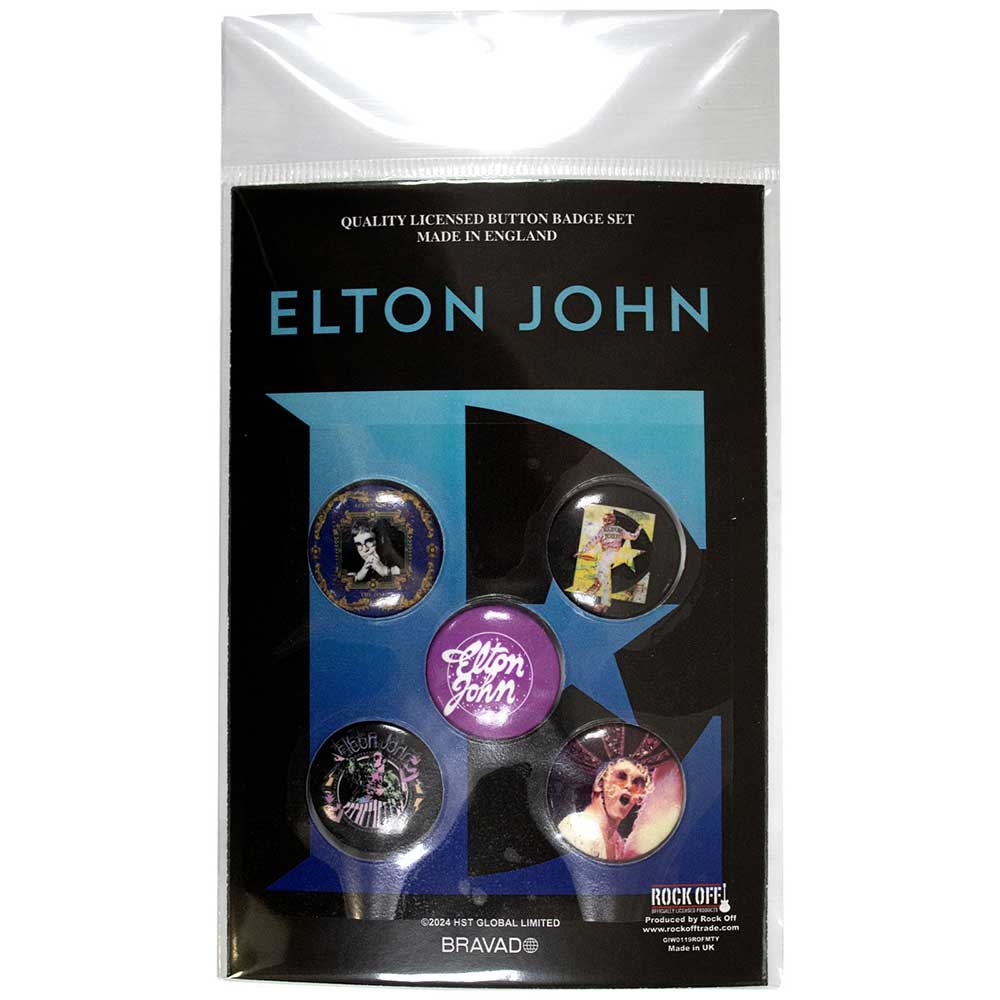 Odznak Elton John - Glasses