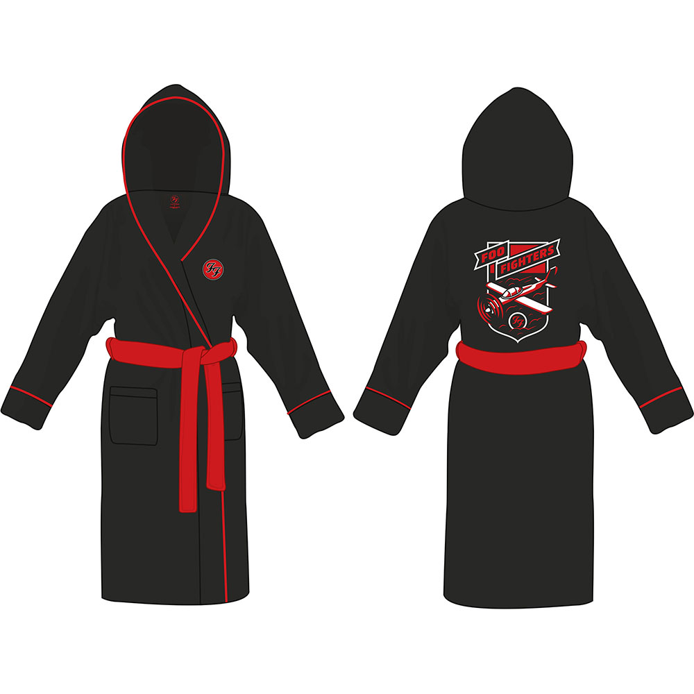 Župan Foo Fighters - FF Logo, Unisex,Čierna,L/XL