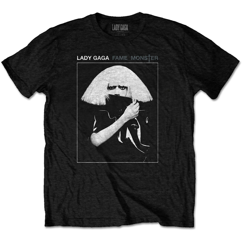 Tričko Lady Gaga - Fame, Unisex,Čierna,XXL
