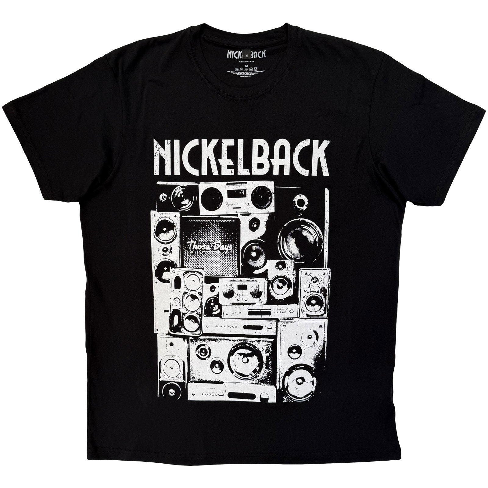 Tričko Nickelback - Wall Speakers, Unisex,Čierna,XXL
