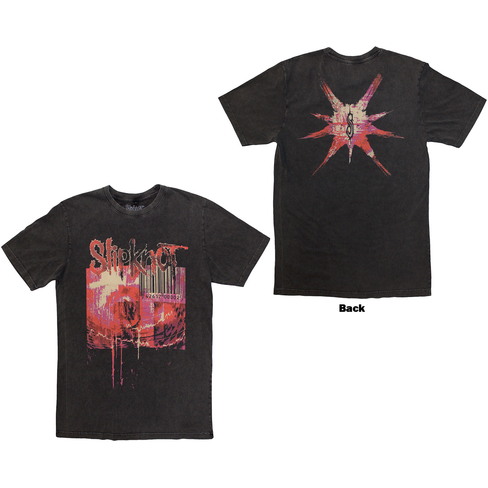 Tričko Slipknot - The End, So Far Barcode, Unisex,Šedá,XXL