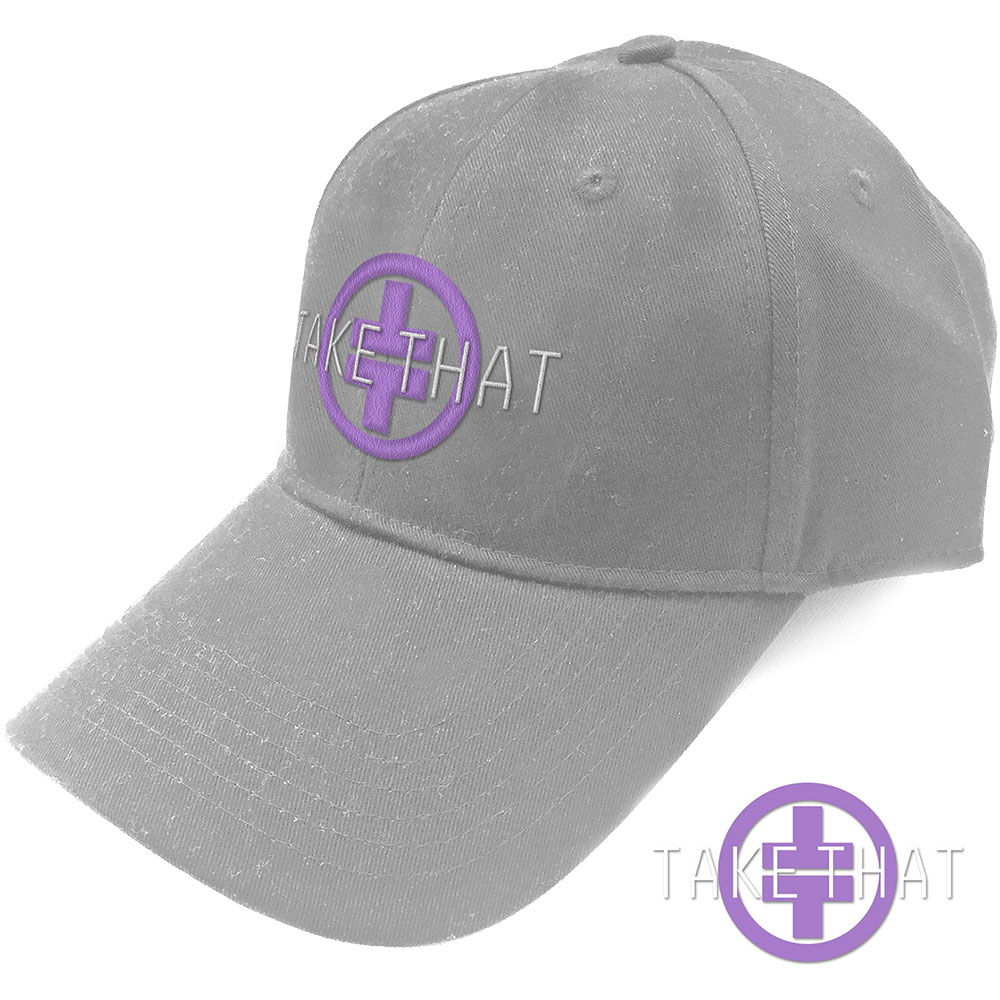 Šiltovka Take That - Logo, Unisex,Šedá,Univerzálna