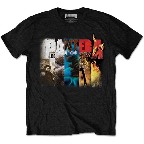 Tričko Pantera - Album Collage, Unisex,Čierna,S