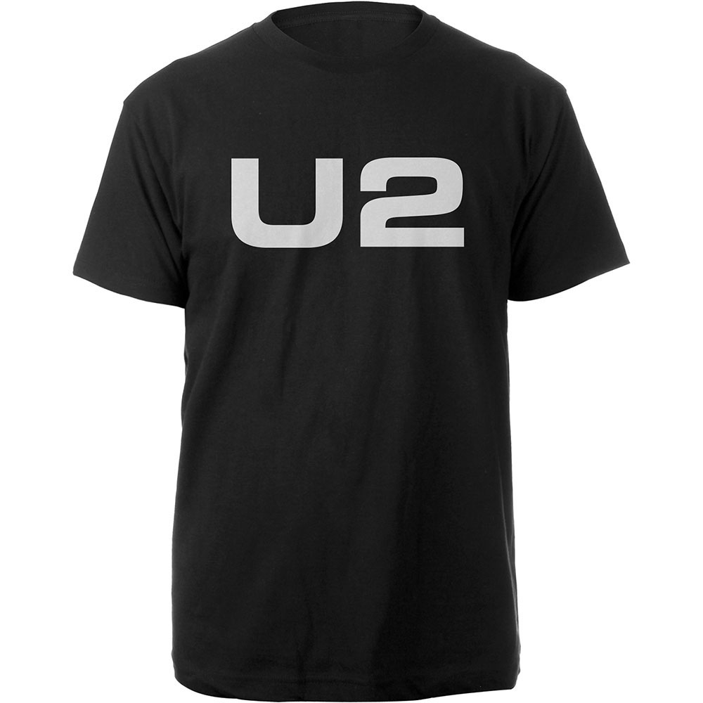 Tričko U2 - Logo, Unisex,Čierna,XXL