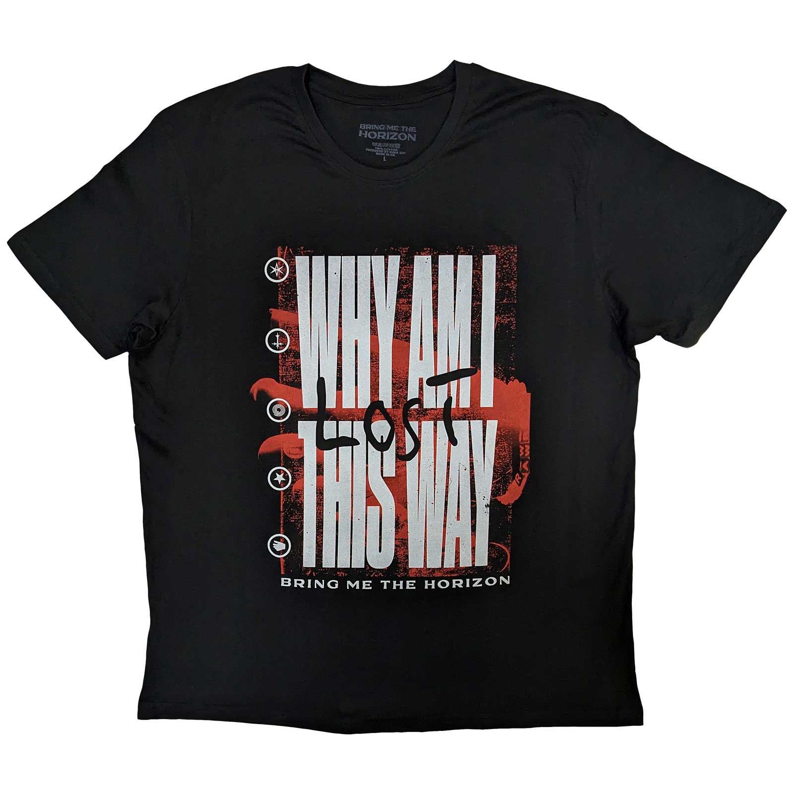 Tričko Bring me the horizon - Why...?, Unisex,Čierna,XXL