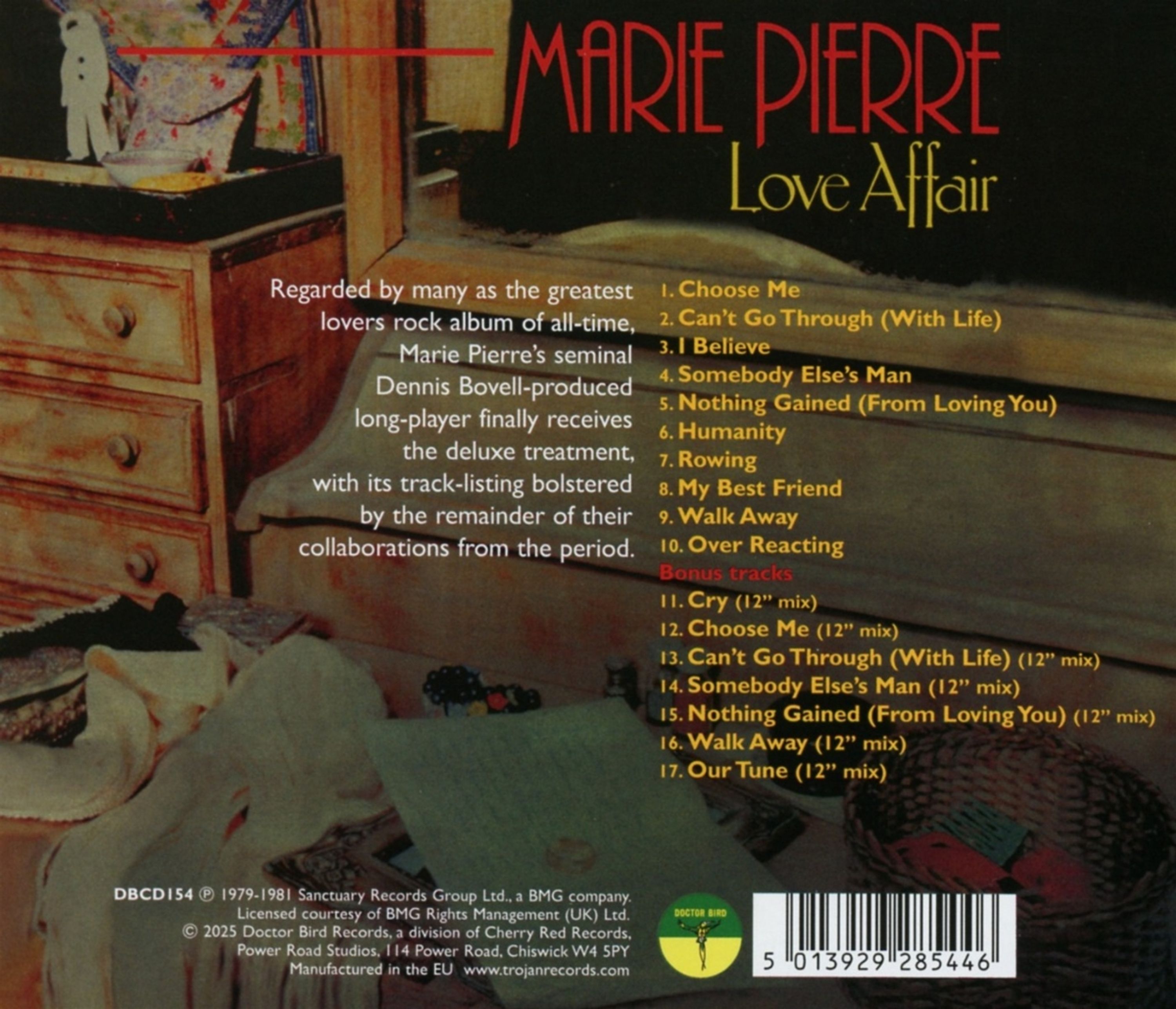 Marie Pierre – LOVE AFFAIR (CD) — RUKAHORE
