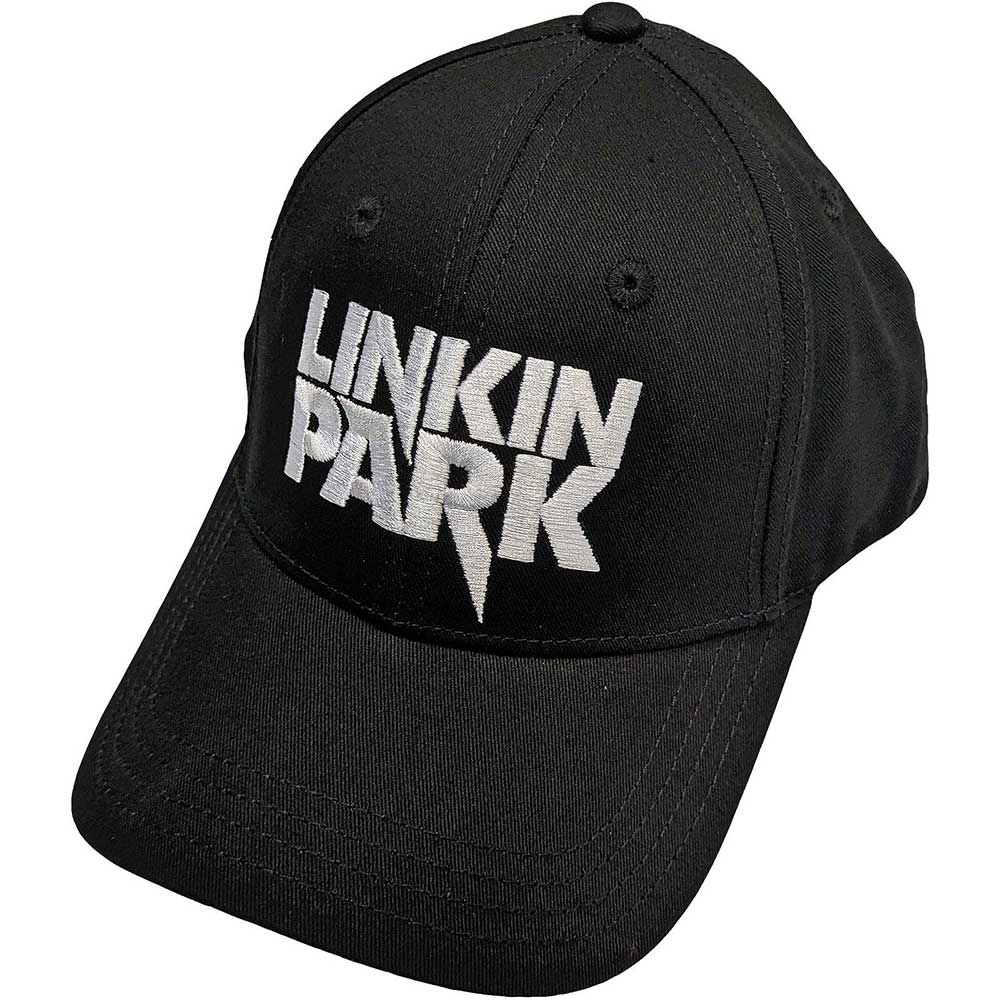 Šiltovka Linkin Park - White Logo, Unisex,Čierna,Univerzálna