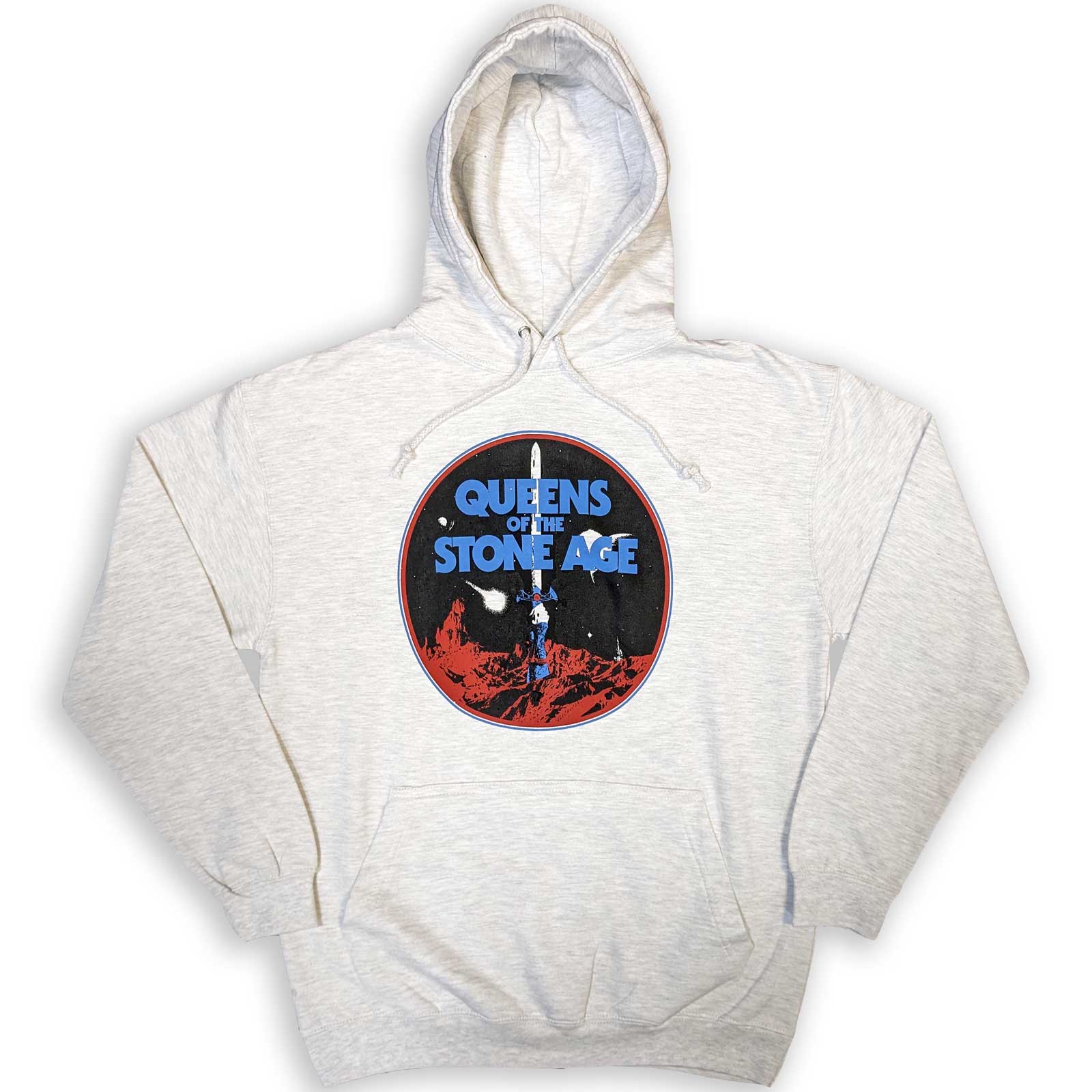 Mikina Queens of the Stone Age - Branca Sword, Unisex,Šedá,XXL