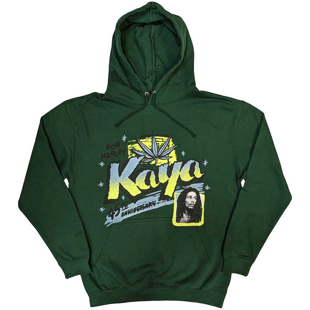 Mikina Bob Marley - Kaya, Unisex,Zelená,XXL