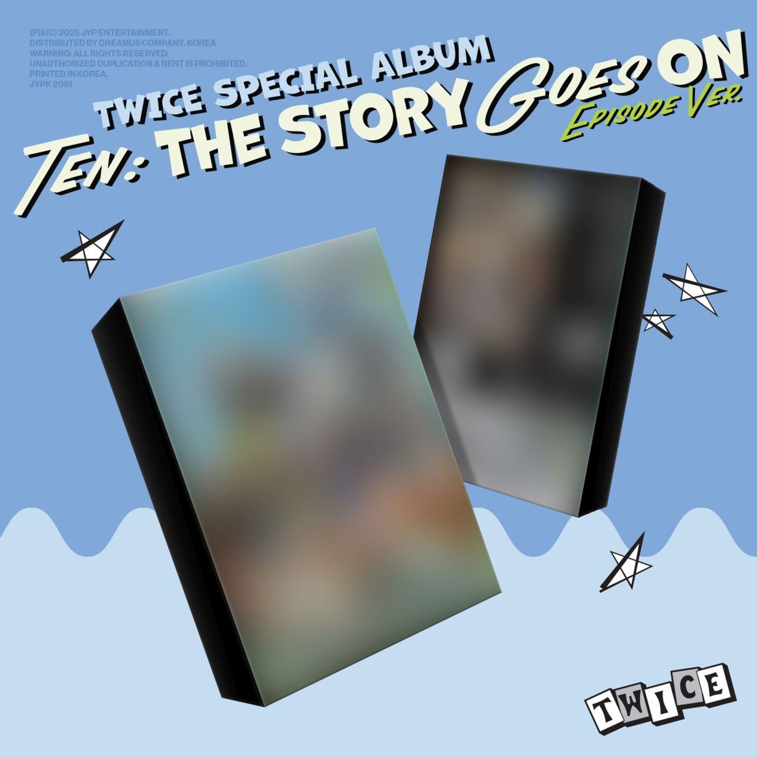 CD TWICE - TEN: THE STORY GOES ON EP.