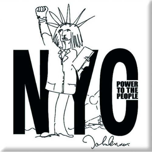 Magnetka John Lennon - NYC Power to the People