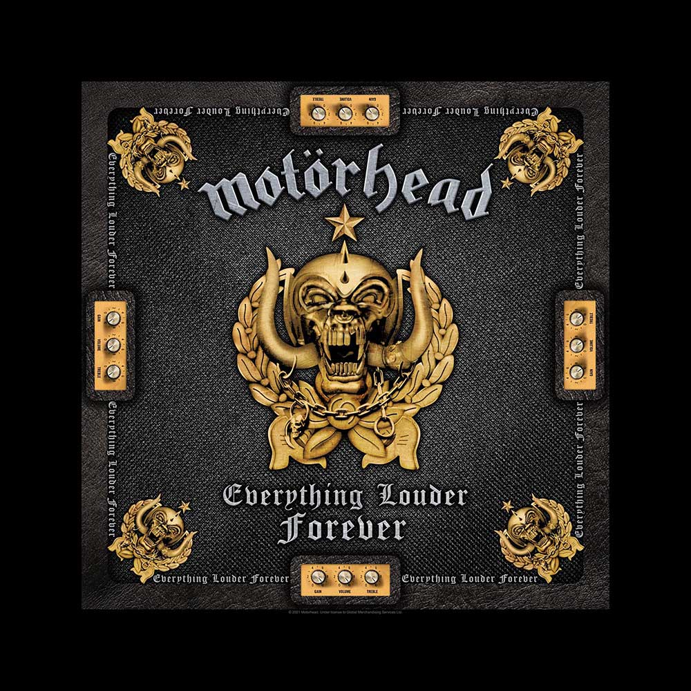 Šatka Motörhead - Everything Louder Forever, Unisex,Čierna,Univerzálna