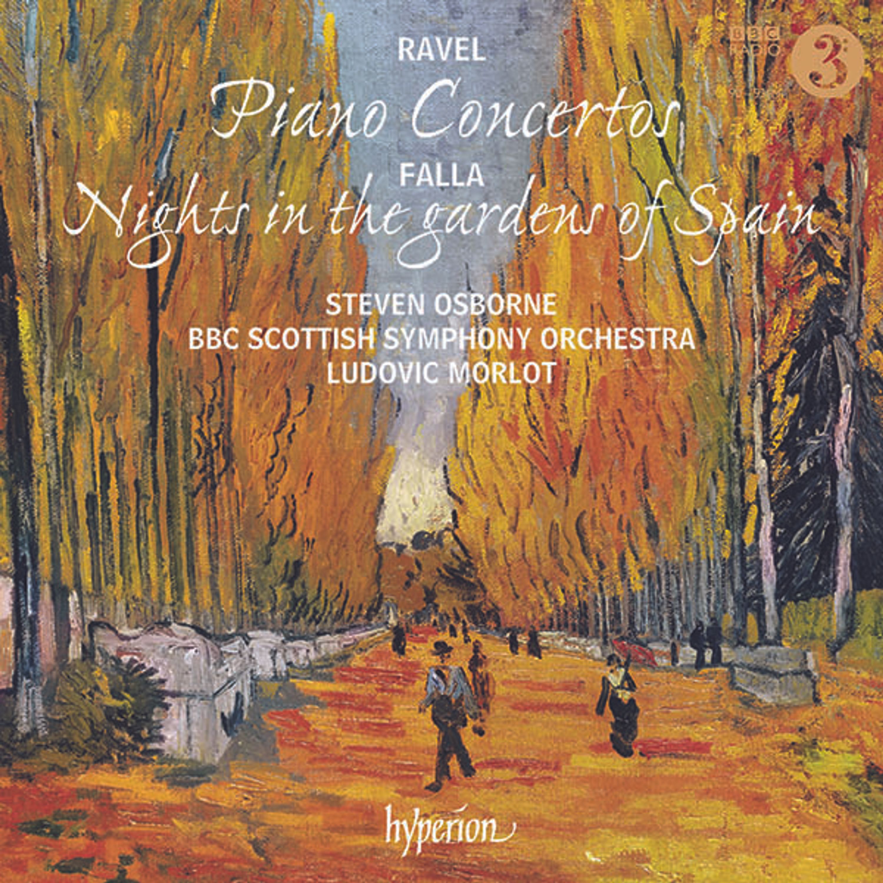 CD Steven Osborne - RAVEL: PIANO CONCERTOS; FALLA: NIGHTS IN THE GARDE
