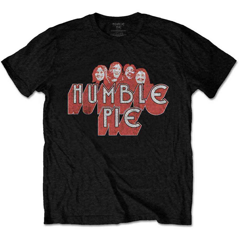 Tričko Humble Pie - Live '73 Poster, Unisex,Čierna,XXL