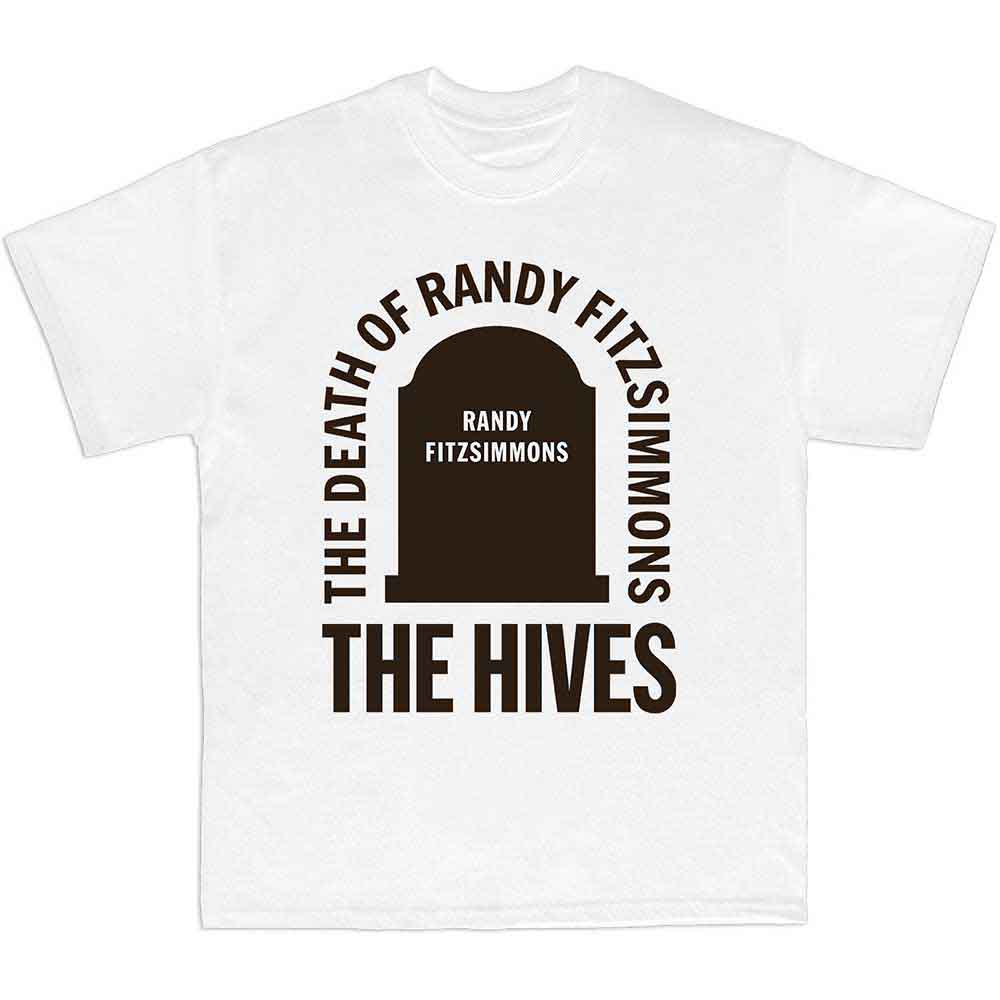 Tričko The Hives - Randy Gravestone, Unisex,Biela,XXL