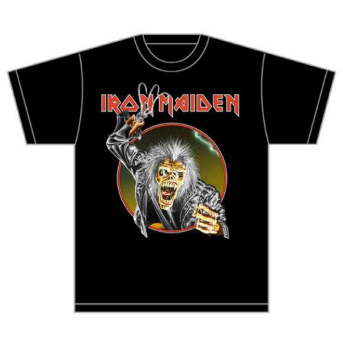 Tričko Iron Maiden - Eddie Hook, Unisex,Čierna,XXL