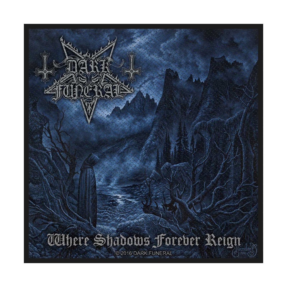 Nažehlovačka Dark Funeral - Where Shadows Forever Reign