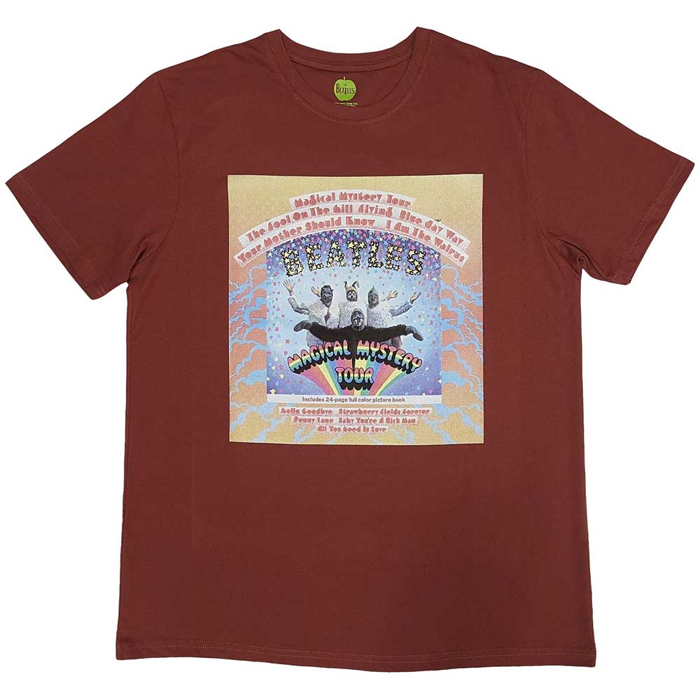 Tričko The Beatles - Magical Mystery Tour Album Cover, Unisex,Červená,XXL