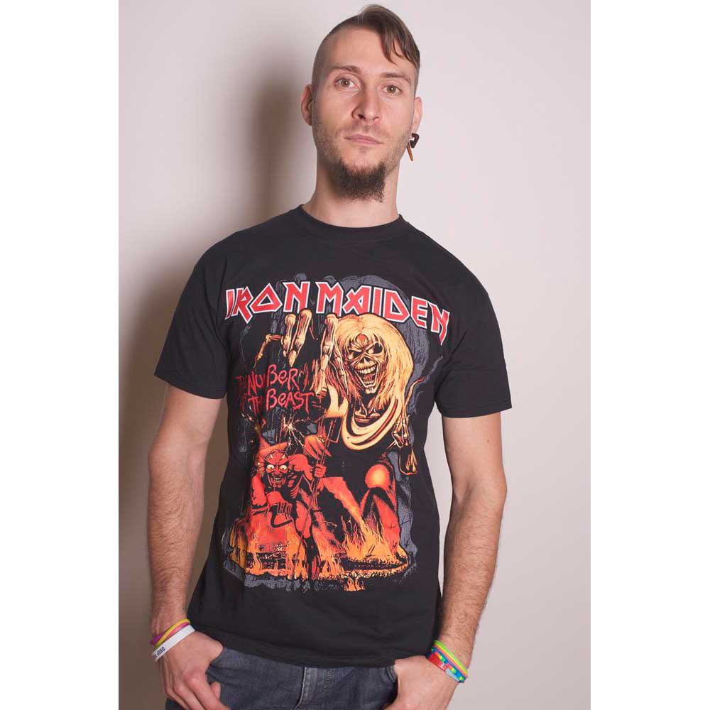 Tričko Iron Maiden - Number of the Beast Graphic, Unisex,Čierna,S