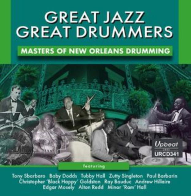 CD Various Artists - GREAT JAZZ - GREAT DRUMMERS - MASTERS OF NEW ORLEANS DRUMMING