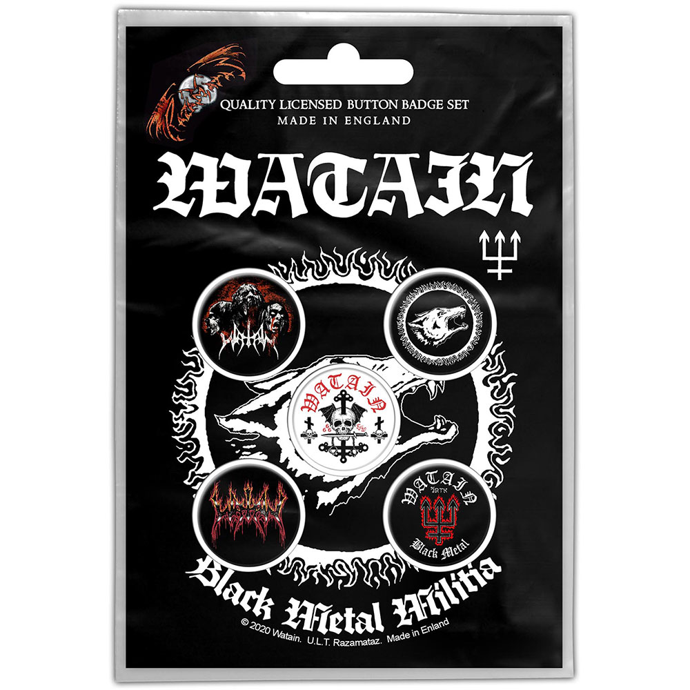 Odznak Watain - Black Metal Militia