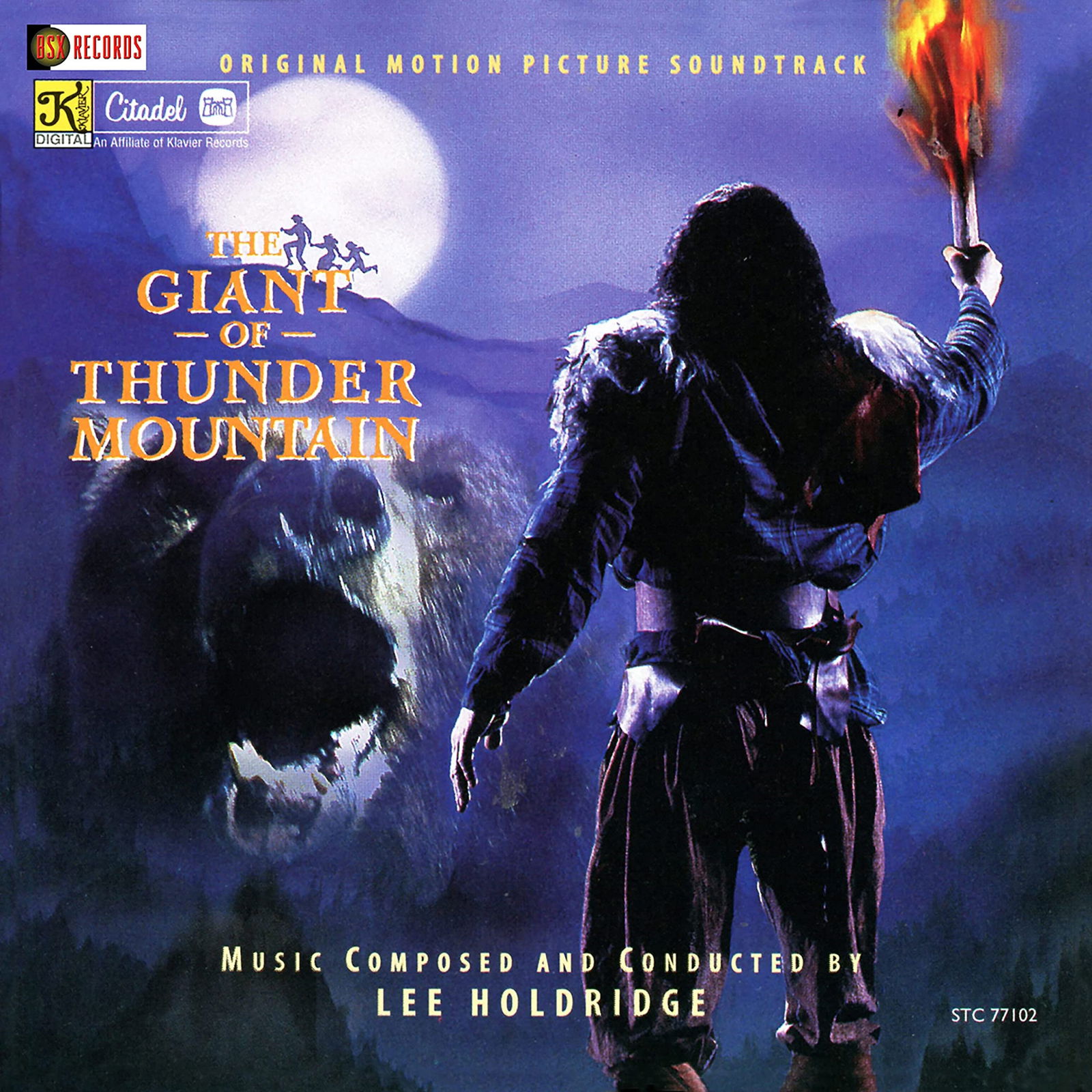 CD Original Soundtrack - GIANT OF THUNDER MOUNTAIN