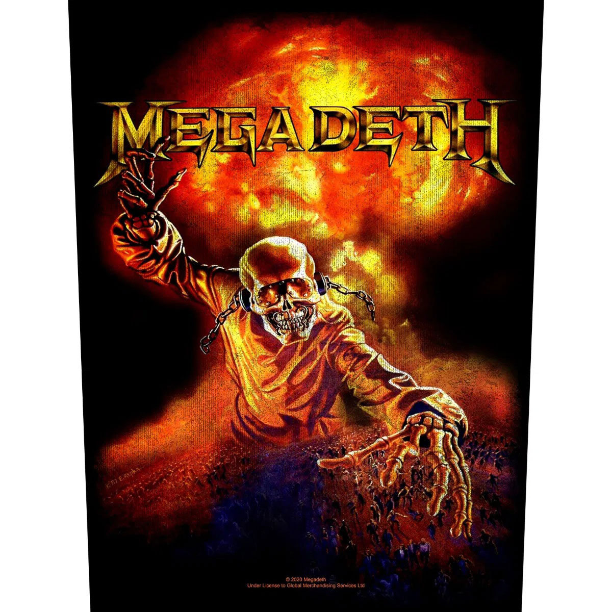 Nažehlovačka Megadeth - Nuclear