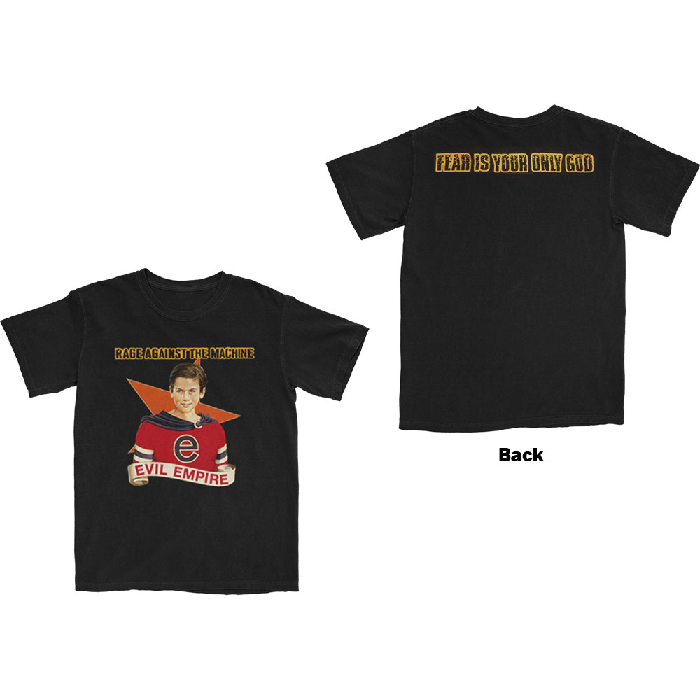 Tričko Rage Against the Machine - Fear Is Our Only God, Unisex,Čierna,XXL