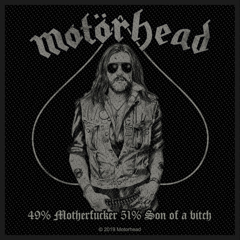 Nažehlovačka Motörhead - 49% Motherfucker