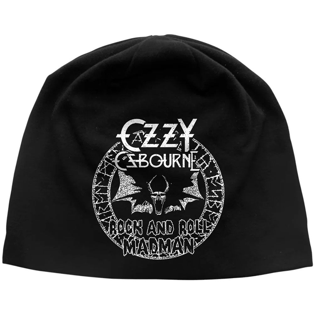 Čapica Ozzy Osbourne - Rock N Roll Madman JD Print, Unisex,Čierna,Univerzálna