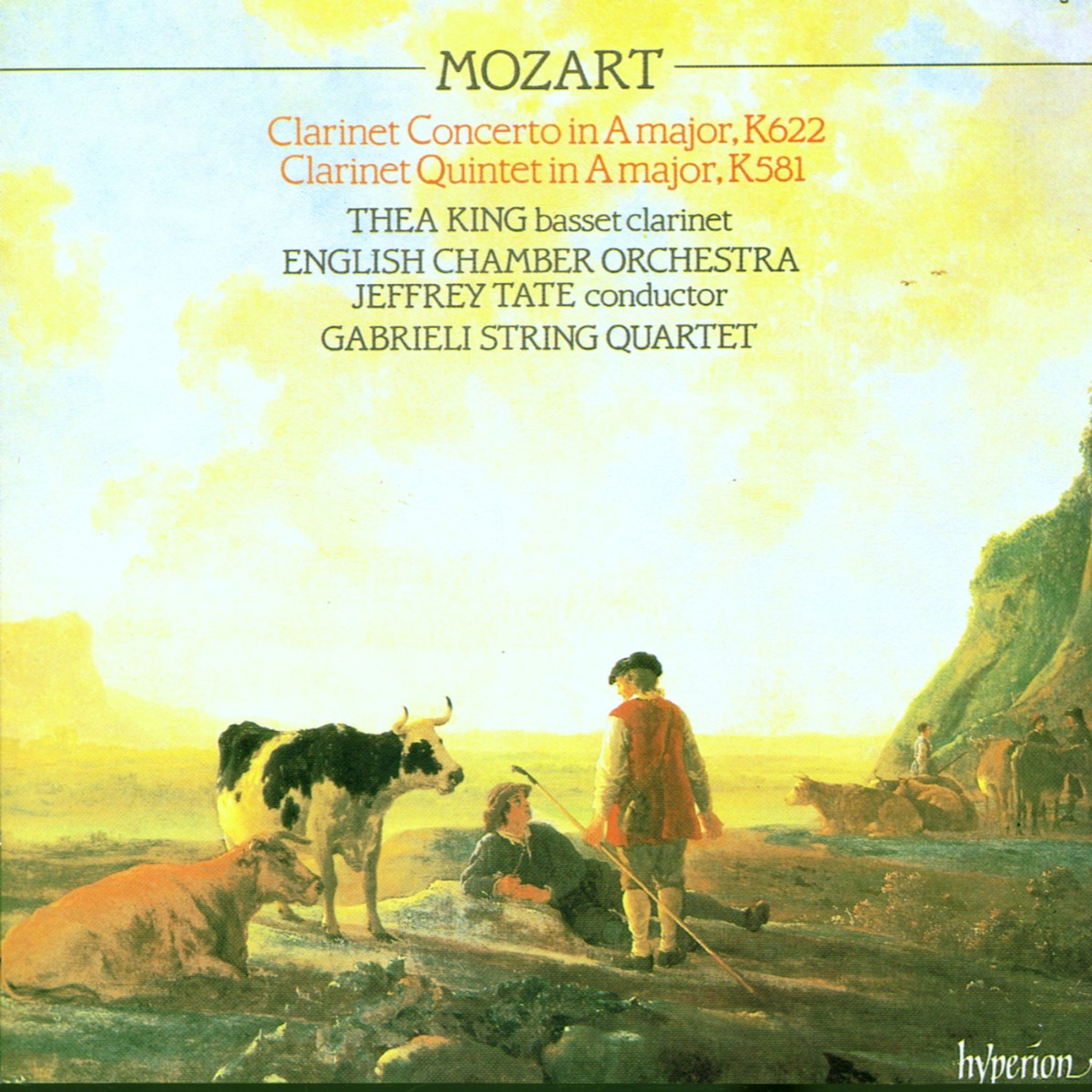 CD Thea King - MOZART: CLARINET CONCERTO, K. 622 & CLARINET QUINT