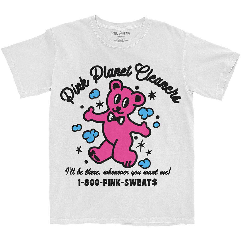 Tričko Pink Sweats - Pink Cleaners, Unisex,Biela,XXL