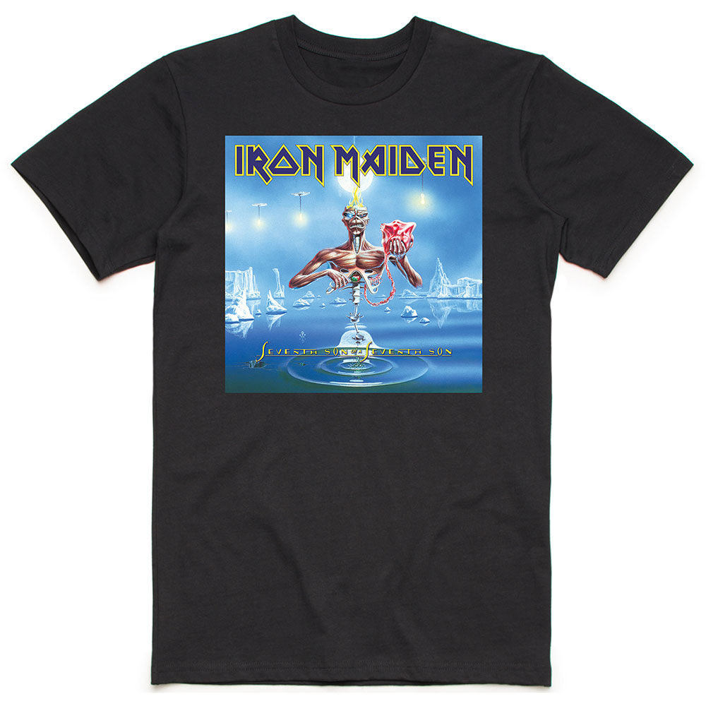 Tričko Iron Maiden - Seventh Son Box, Unisex,Čierna,XXL