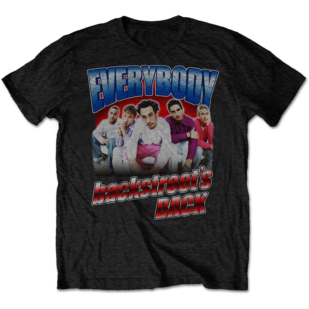 Tričko Backstreet Boys - Everybody, Unisex,Čierna,XXL