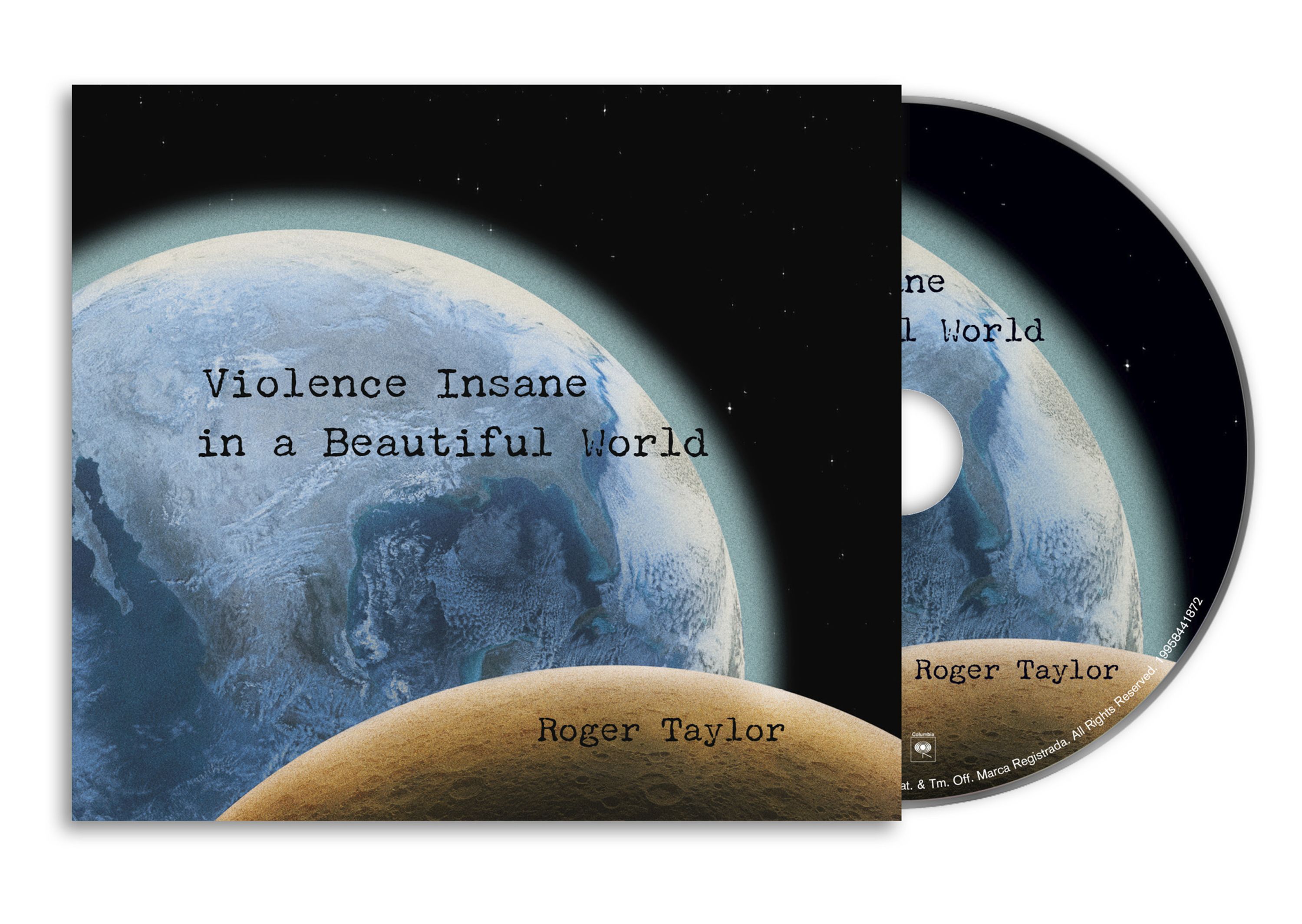 CD Roger Taylor - VIOLENCE INSANE IN A B...