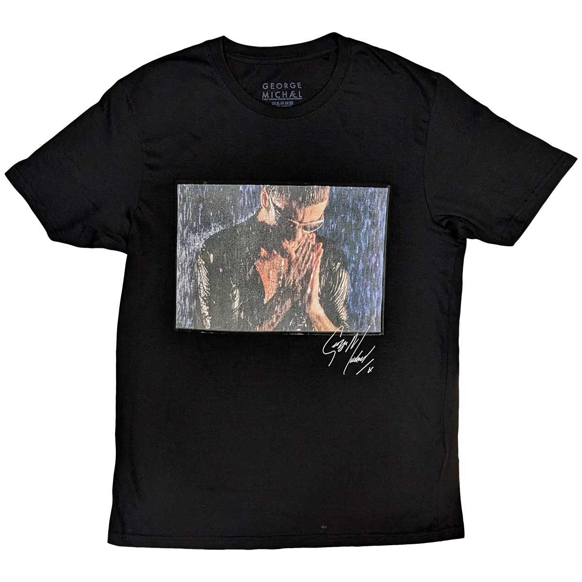 Tričko George Michael - Film Still, Unisex,Čierna,XXL