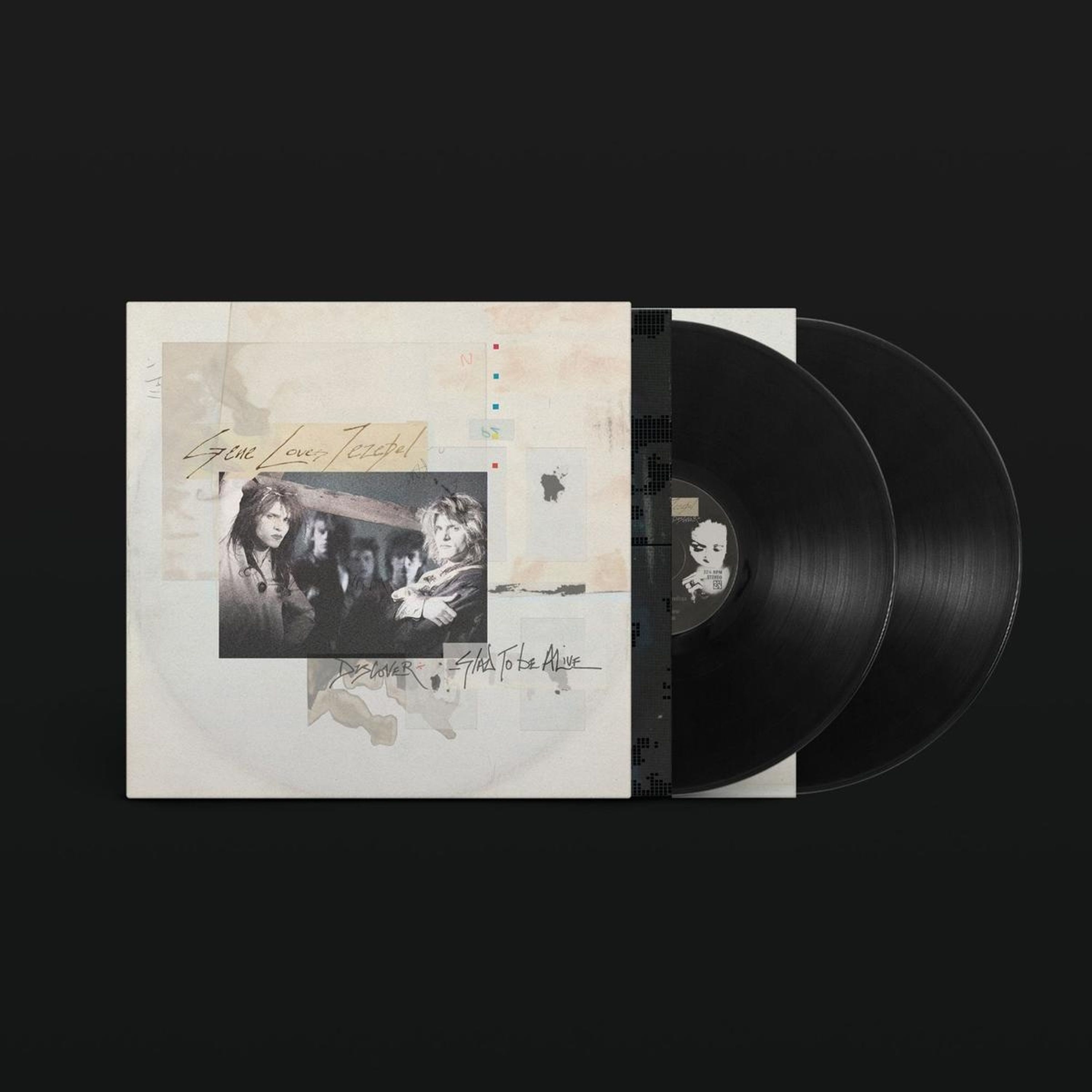 Vinyl Gene Loves Jezebel - DISCOVER + GLAD TO BE ...
