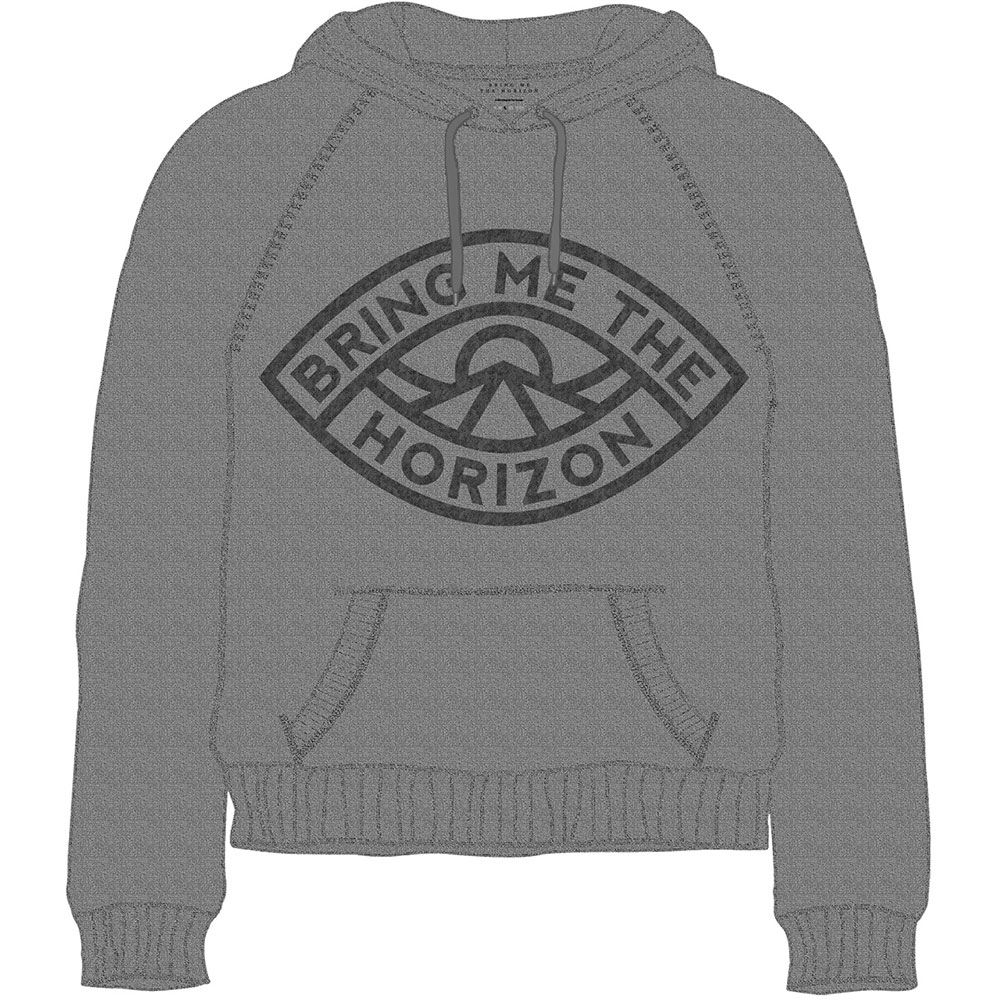 Mikina Bring me the horizon - Eye, Unisex,Šedá,XXL