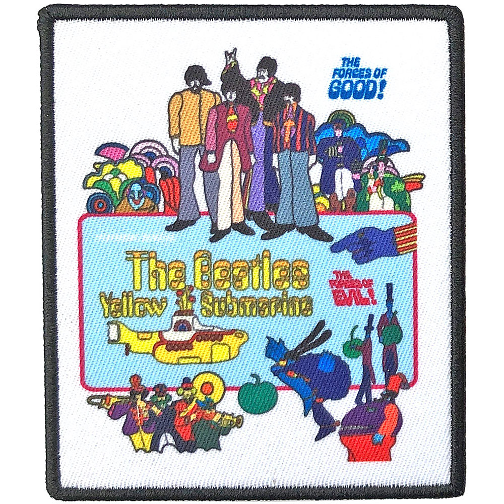 Nažehlovačka The Beatles - Yellow Submarine Movie Poster